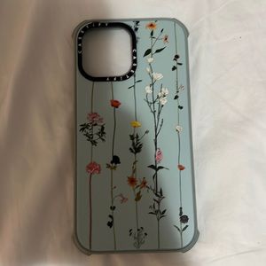 Casetify floral 13 pro max anti shock case